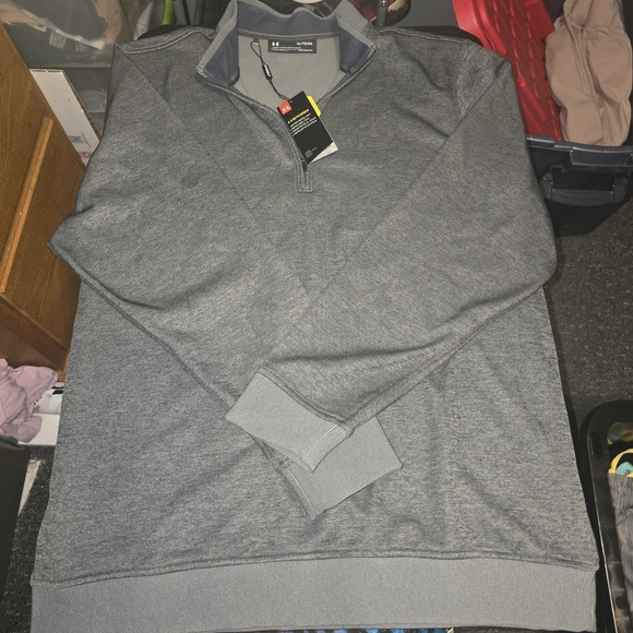 Under Armour Other - Under Armour Charcoal Quarter-Zip Men's Shirt